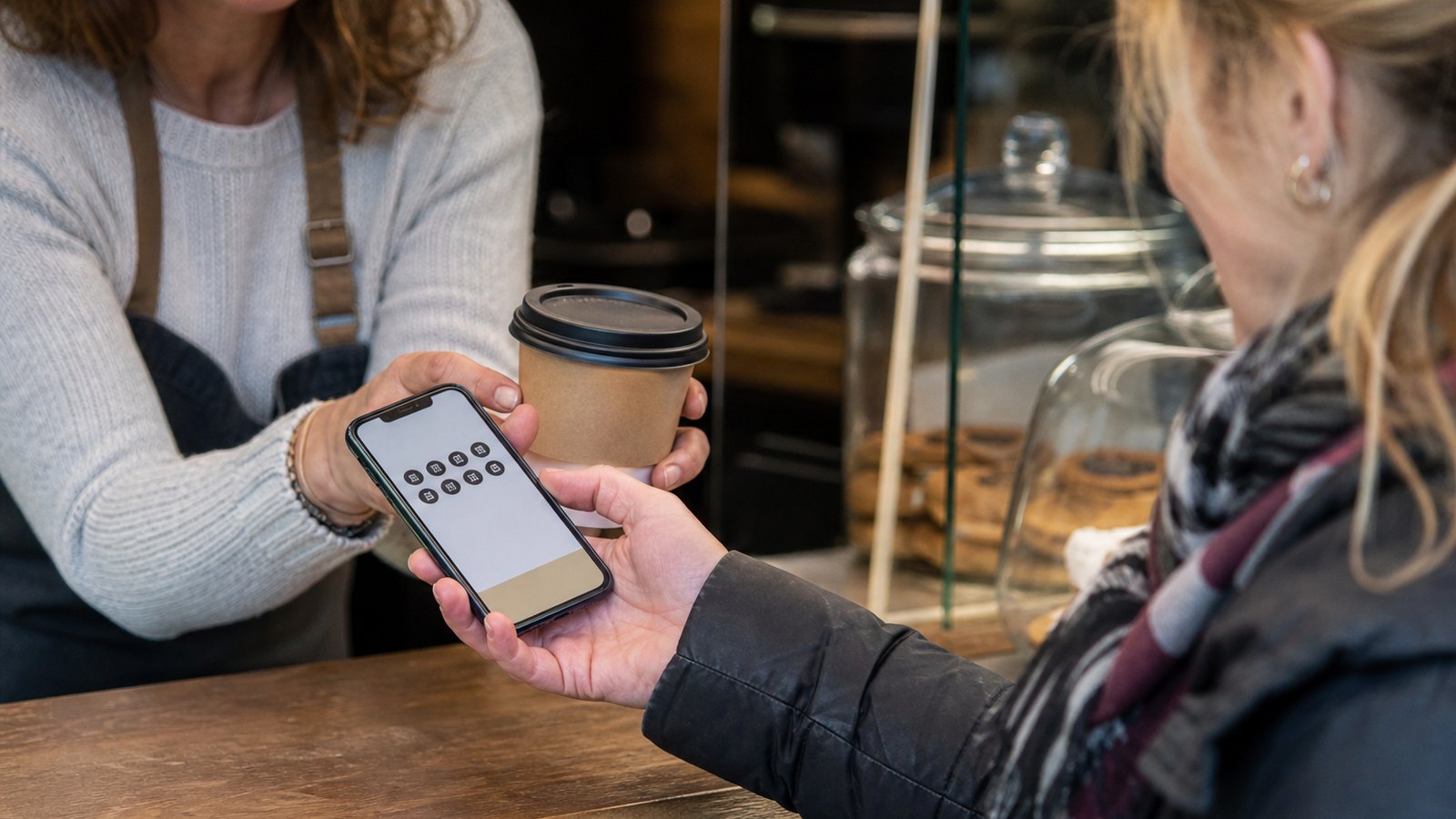 Récompense de fidélité offerte à un client dans un commerce